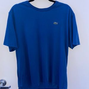 Lacoste Jersey Sport T shirt Blue Medium